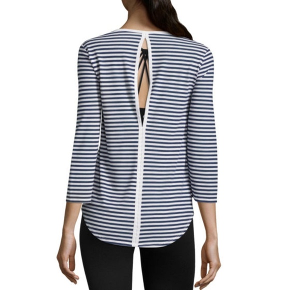 Xersion 3/4 Sleeve Crew Neck T-Shirt - Picture 4 of 4